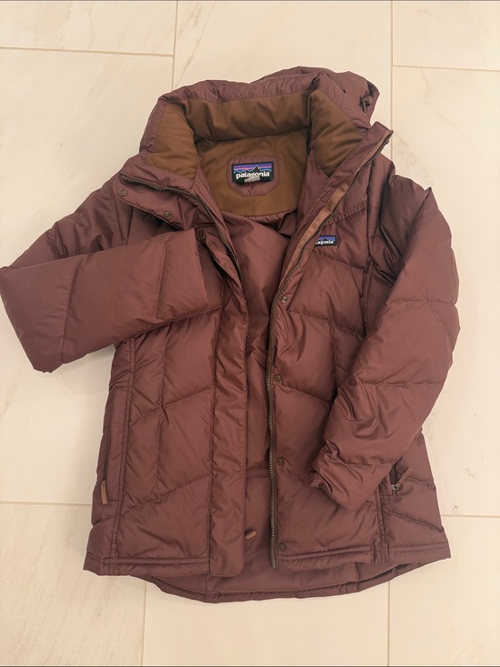 Patagonia Jackets & Blazers - Patagonia Women's Brown Quilted Puffer Coat
